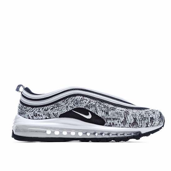 Nike Air Max 97 Cocoa Snake Black Gray CT1549 001 Mens Running Shoes 