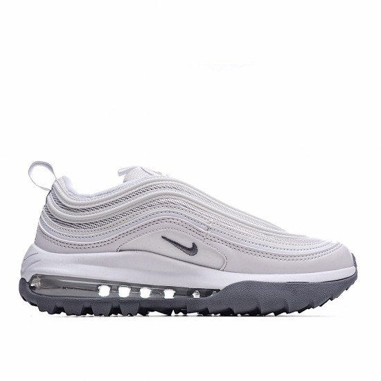 Nike Air Max 97 Golf White Pure Platinum CI7538-100 Unisex Running Shoes