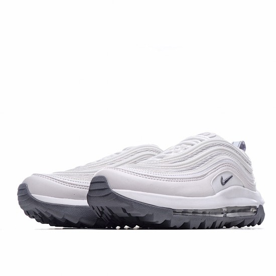 Nike Air Max 97 Golf White Pure Platinum CI7538-100 Unisex Running Shoes