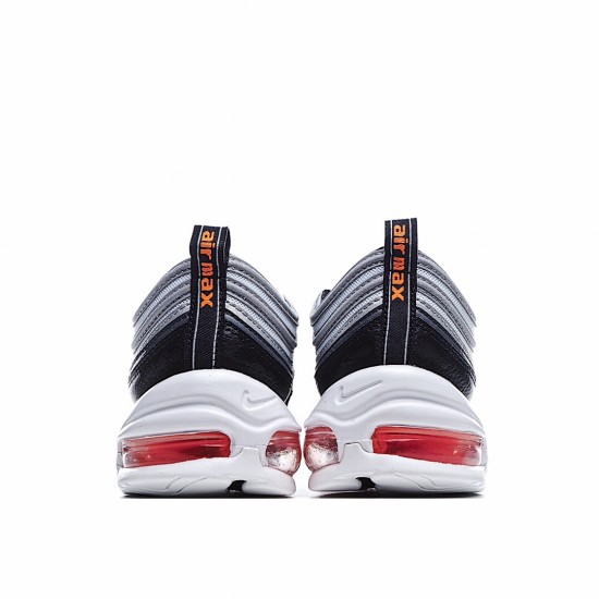 Nike Air Max 97 Gray Black Red Running Shoes CW5419 101 Unisex 