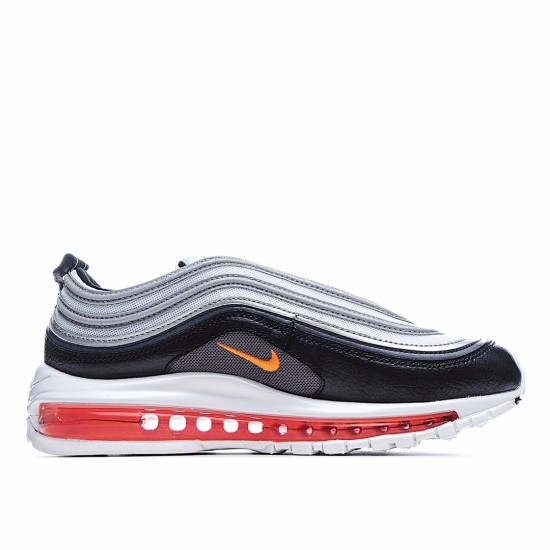 Nike Air Max 97 Gray Black Red Running Shoes CW5419 101 Unisex 