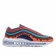 Nike Air Max 97 Orange Brown Running Shoes 921826 101 Unisex 