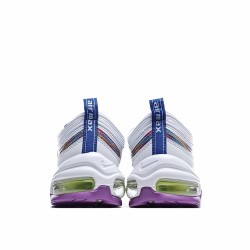 Nike Air Max 97 SE Womens CW2456 100 White Multi Running Shoes 