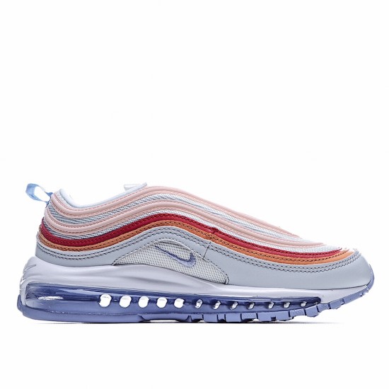 Nike Air Max 97 Silver Pink Running Shoes CW5588 001 Unisex 