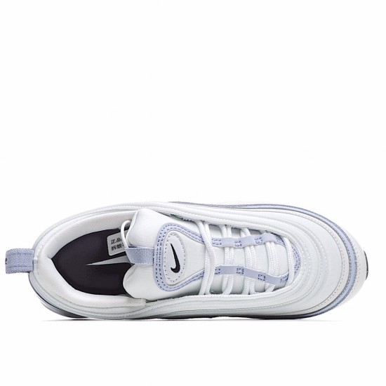 Nike Air Max 97 White Blue Running Shoes CZ6087 102 Unisex 