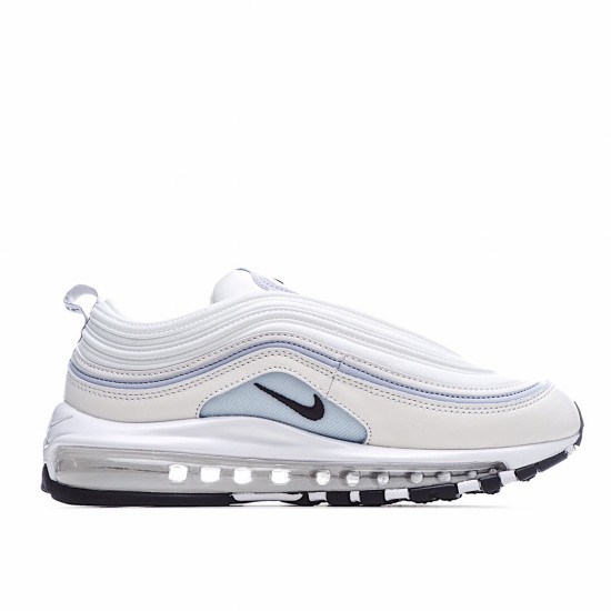 Nike Air Max 97 White Blue Running Shoes CZ6087 102 Unisex 