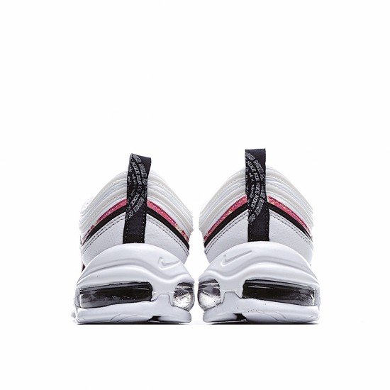 Nike Air Max 97 White Red Running Shoes CU4731 100 Unisex 