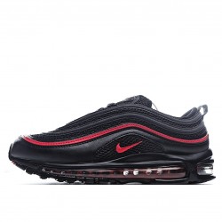Nike Air Max 97 Black Red Running Shoes CU9990 001 Unisex 