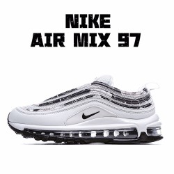 Nike Air Max 97 Black White BV0129 100 Unisex Running Shoes 