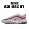 Nike Air Max 97 Pink Beige Running Shoes CQ7512 046 Unisex 