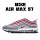 Nike Air Max 97 Red Gray Running Shoes 921522 017 Unisex 