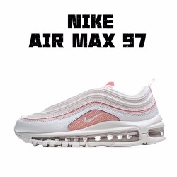 Nike Air Max 97 Summit White Bleached Coral 921733-104 Womens Running Shoes