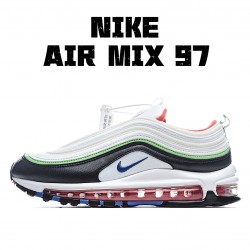 Nike Air Max 97 Unisex Running Shoes 921522 105 White Black 