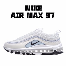 Nike Air Max 97 White Blue Running Shoes CZ6087 102 Unisex 