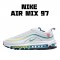 Nike Air Max 97 White Blue CZ5607 100 Unisex Running Shoes 