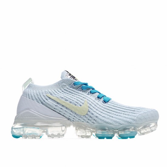 Nike Air VaporMax Flyknit 3 Grey Blue Yellow AJ6900-800 Unisex Running Shoes