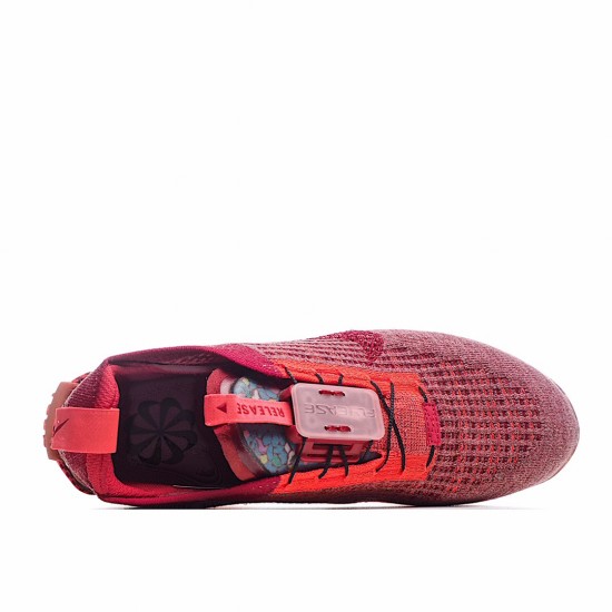 Nike Air VaporMax Flyknit 3 Red CJ6741-600 Unisex Running Shoes
