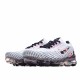 Nike Air VaporMax Flyknit 3 White Grey Black AJ6910-201 Womens Running Shoes