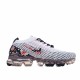 Nike Air VaporMax Flyknit 3 White Grey Black AJ6910-201 Womens Running Shoes