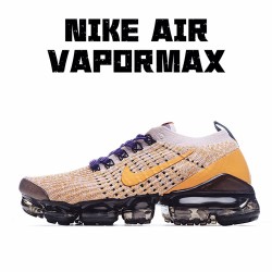 Nike Air Vapormax 2019 Black Yellow AJ6900-222 Unisex Running Shoes