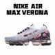 Nike Air VaporMax Flyknit 3 White Grey Black AJ6910-201 Womens Running Shoes