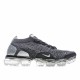 Nike Air VaporMax Flyknit 2.0 Mens BQ7036 001 Gray Silver Running Shoes 