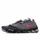 Nike Air VaporMax Flyknit 3.0 Gray Red Running Shoes CT1270 001 Unisex 