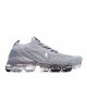 Nike Air VaporMax Flyknit 3.0 Gray White Running Shoes AJ6900 101 Unisex 