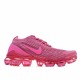 Nike Air VaporMax Flyknit 3.0 Peach Red Running Shoes CT1274 600 Womens 