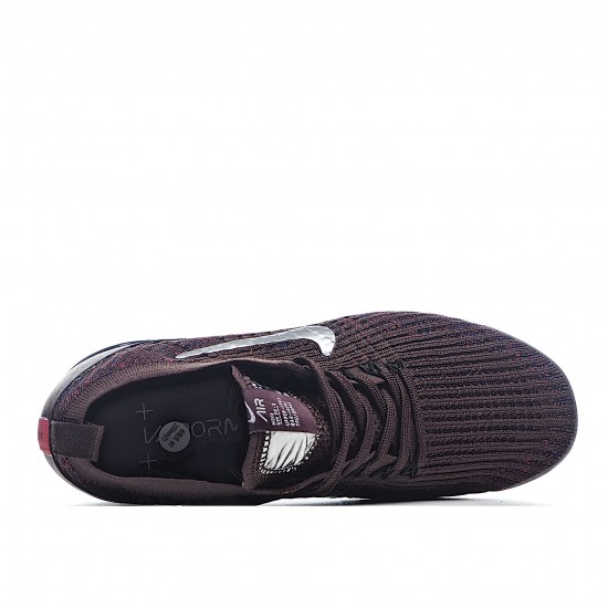 Nike Air VaporMax Flyknit 3.0 Silver Black Pink AJ6900 700 Unisex Running Shoes 