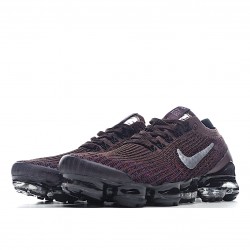 Nike Air VaporMax Flyknit 3.0 Silver Black Pink AJ6900 700 Unisex Running Shoes 