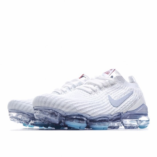 Nike Air VaporMax Flyknit 3.0 White Blue CW5643 001 Unisex Running Shoes 
