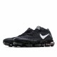 Nike Air VaporMax Flyknit Mens 849558 007 Black White Running Shoes 