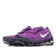 Nike Air VaporMax Flyknit Unisex AJ6900 502 Purple White Running Shoes 