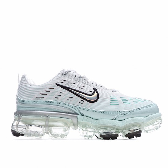 Nike Air Vapormax 360 Womens CK9670 001 White Green Running Shoes 