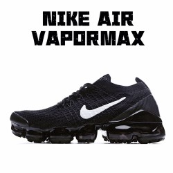 Nike Air VaporMax 2019 Black White Running Shoes AJ6900 001 Unisex 
