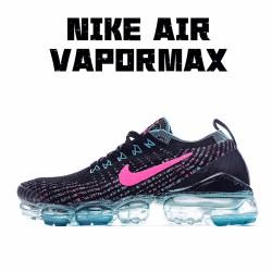 Nike Air VaporMax 2019 Unisex AJ6900 101 Black Pink Running Shoes 