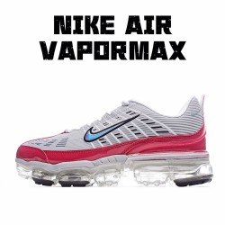 Nike Air Vapormax 360 Unisex CK2718 002 Red Gray Running Shoes 