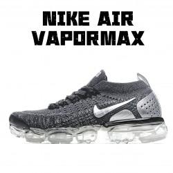 Nike Air VaporMax Flyknit 2.0 Mens BQ7036 001 Gray Silver Running Shoes 
