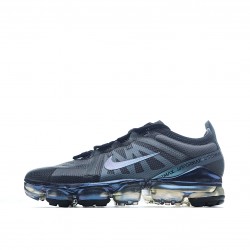 Nike Air VaporMax Flyknit 2019 Black Blue Running Shoes AR6631 001 Unisex 