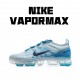 Nike Air VaporMax Flyknit 2019 Blue Gray Black AR6631 003 Womens Running Shoes 