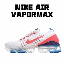 Nike Air VaporMax Flyknit 3.0 Red White Blue Running Shoes CZ7994 100 Unisex 