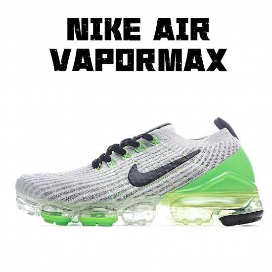 Nike Air VaporMax Flyknit 3.0 Unisex AJ6900 011 Green Gray Black Running Shoes 