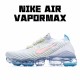 Nike Air VaporMax Flyknit 3.0 White Pink Blue Running Shoes AJ6900 003 Unisex 