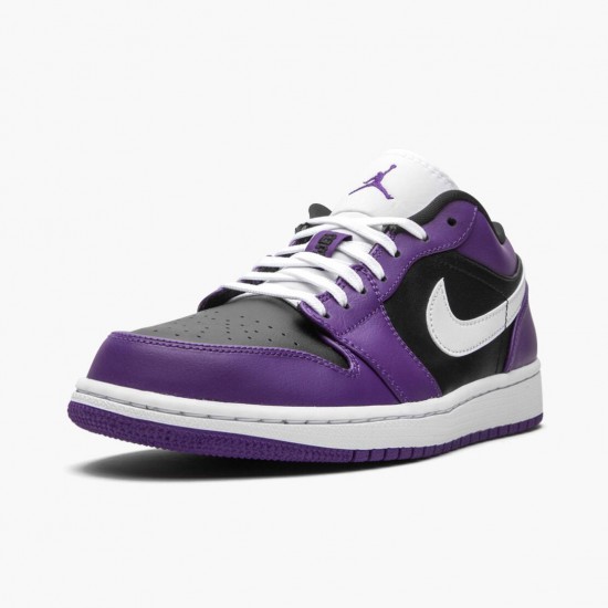 Air Jordan 1 Retro Low Court Purple Court Purple/White-Black 553558-501