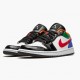 Air Jordan 1 Retro Low Multi Color White/White Hyper Royal CZ4776-101