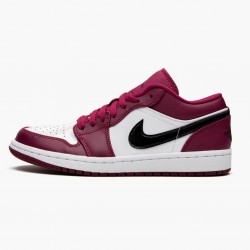 Air Jordan 1 Retro Low Noble Red Noble Red/Black White 553558-604