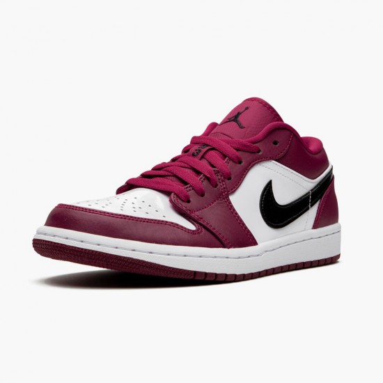 Air Jordan 1 Retro Low Noble Red Noble Red/Black White 553558-604