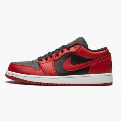 Air Jordan 1 Retro Low Reverse Bred Gym Red/Black Gym Red/White 553558-606