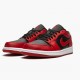 Air Jordan 1 Retro Low Reverse Bred Gym Red/Black Gym Red/White 553558-606